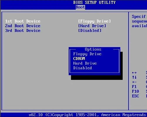 So richten Sie das BIOS zum Booten von USB/CD/DVD oder einer externen Festplatte ein