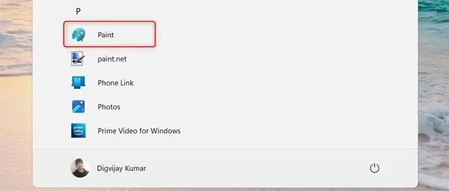 如何在 Windows 11 中開啟 Microsoft 畫圖
