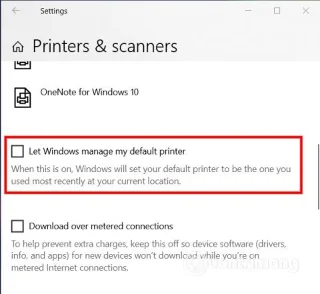 Come configurare la stampante predefinita su Windows 10