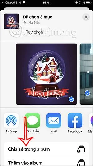Cara berkongsi pustaka foto pada iPhone menggunakan iCloud