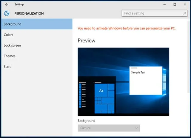 Cara memasang dan menggunakan Windows 10 tanpa kunci produk