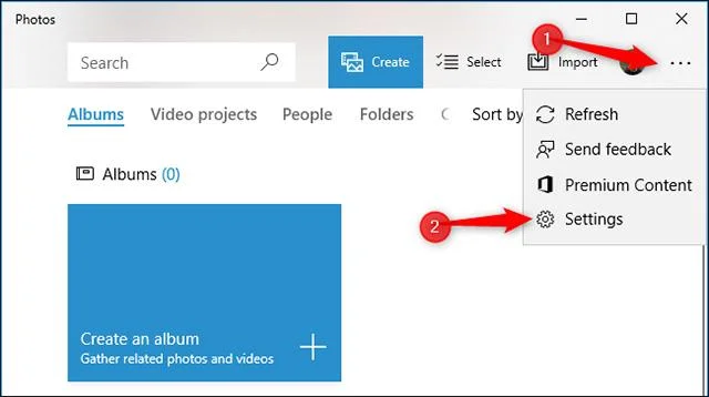 Windows 10'daki Fotoğraflar uygulamasında karanlık mod nasıl açılır