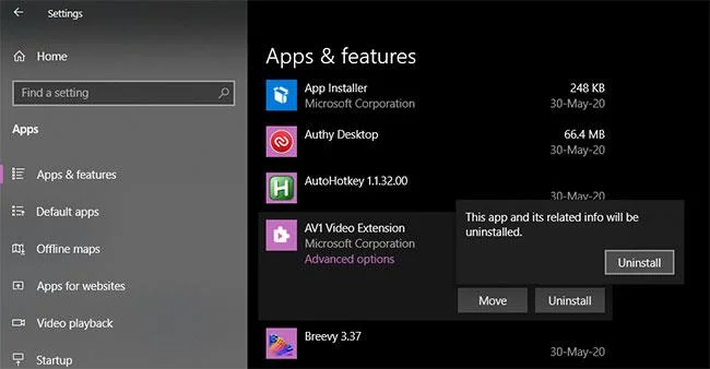 Windows 10'da AV1 codec bileşeni nasıl yüklenir