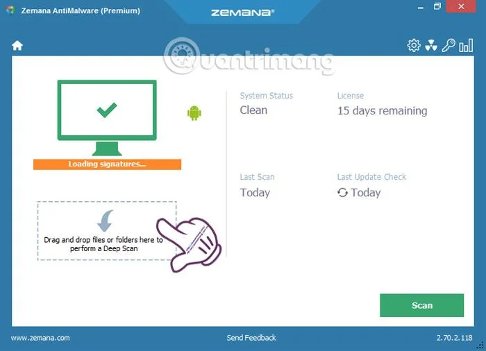 Bagaimana untuk membuang Hasad dengan berkesan dengan perisian Zemana AntiMalware