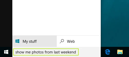 Windows 10 で Cortana を使用してファイルを検索するためのヒント