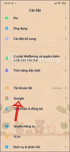 Bagaimana untuk menukar kata laluan yang disimpan pada telefon Android