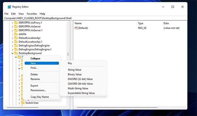 Snelkoppelingen instellen voor de applet Apparaten en printers in Windows 11
