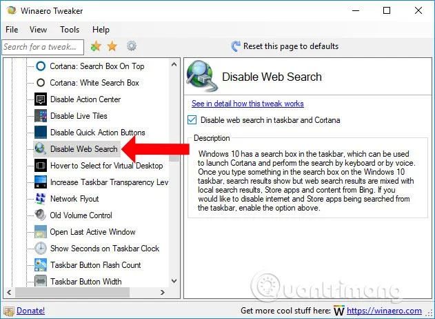 Bagaimana untuk menyesuaikan Windows dengan Winaero Tweaker