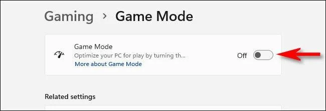 ゲームモード設定画面