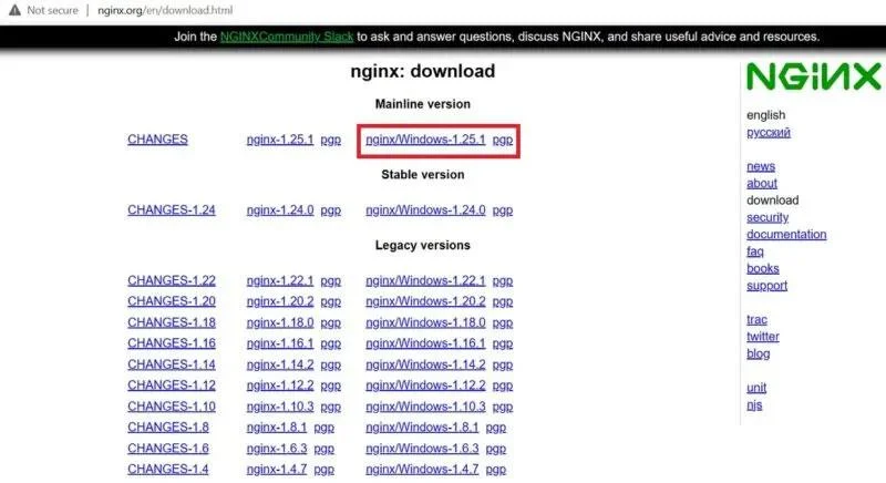 Windows'ta Nginx Sunucusu nasıl kurulur ve çalıştırılır