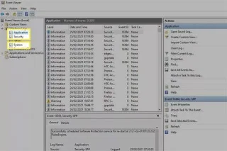 Cara menggunakan Event Viewer dalam Windows 10