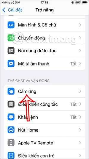 Bagaimana untuk melaraskan sensitiviti sentuhan pada iPhone