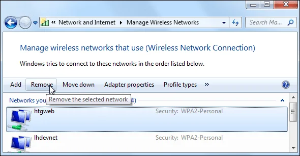 Arahan tentang cara menghalang Windows daripada menyambung secara automatik ke Wi-Fi