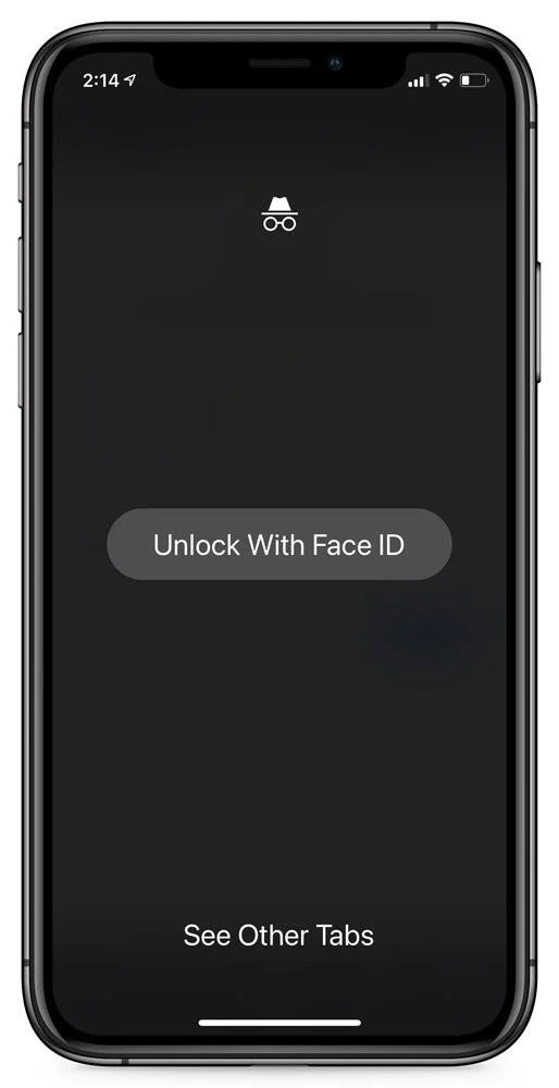 iPhone 用 Chrome で Face ID を使用してシークレット タブをロックする方法
