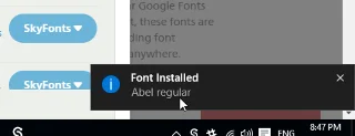 2 cara mudah untuk memasang Google Font pada Windows 10