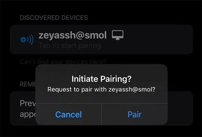 Cara menyambungkan iPhone ke PC Linux menggunakan KDE Connect