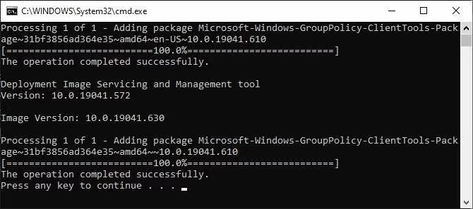 Windows ホームでローカル グループ ポリシー エディターを有効にする方法