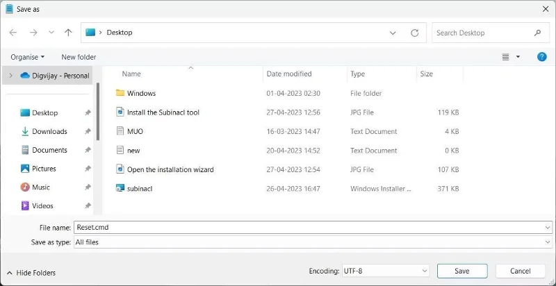 Hoe u alle gebruikersrechten kunt resetten naar de standaardinstellingen in Windows 11