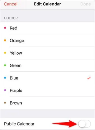 iPhoneでスケジュールを共有する方法