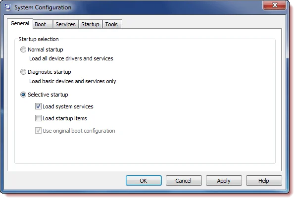 Bagaimana untuk melakukan Clean Boot pada Windows 10/8/7