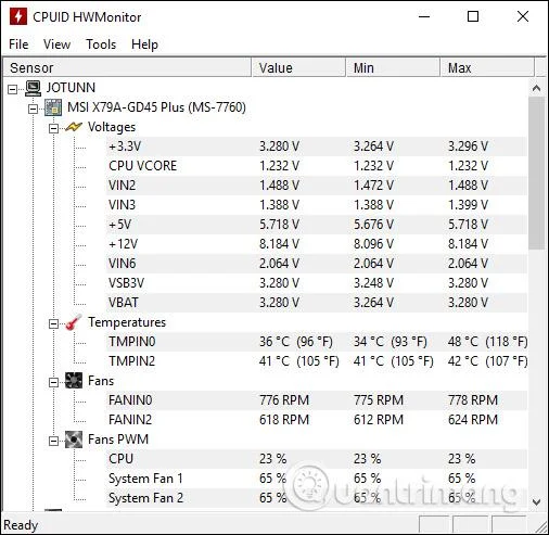 Bagaimana untuk menyemak suhu CPU komputer?