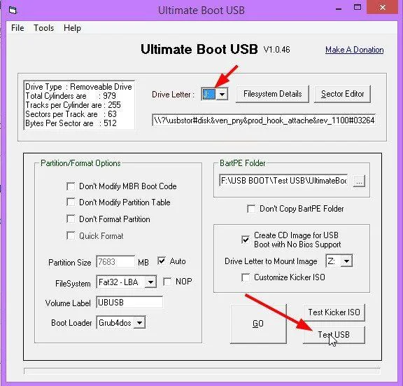 Bagaimana untuk menyemak sama ada USB Boot telah berjaya dibuat atau tidak?