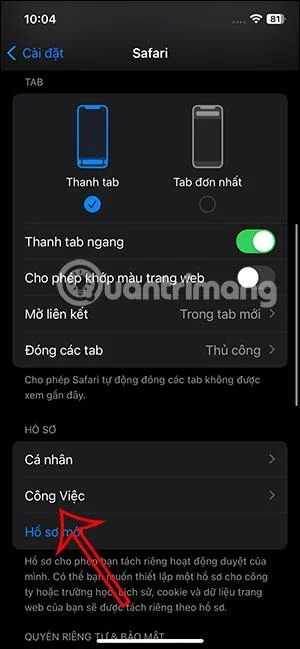 Cómo crear un perfil de usuario en Safari