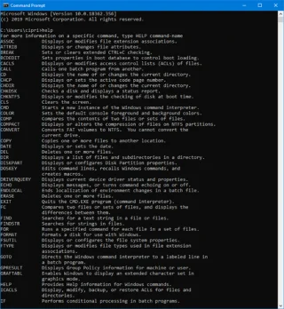 Windowsta Komut İstemi nasıl özelleştirilir