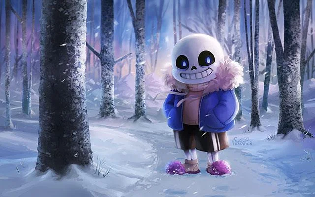 Kertas dinding sans, gambar sans sejuk, gambar sans undertale, kertas dinding Sans