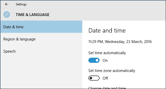 Windows'ta tarih ve saat biçimini değiştirme, eğik çizgileri noktalara dönüştürme