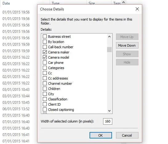 So stellen Sie gelöschte Fotos mit EXIF-Metadaten wieder her