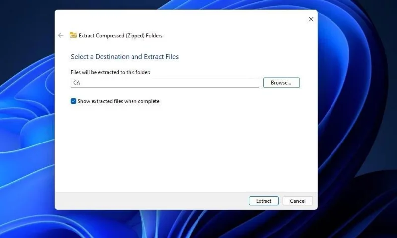 Windows 11/10'da ZIP dosyası çıkarma hatası 0x80010135'i düzeltmenin 4 yolu