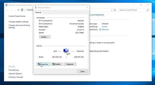 Wat moet ik doen om de fout Geen internet na verwijdering van malware op te lossen?