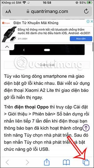 Cara yang sangat berguna untuk mencari tab dengan cepat pada Safari iPhone