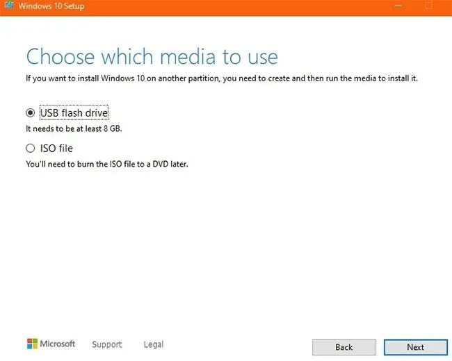 Medya Oluşturma Aracını kullanarak temiz bir Windows yüklemesi nasıl gerçekleştirilir?