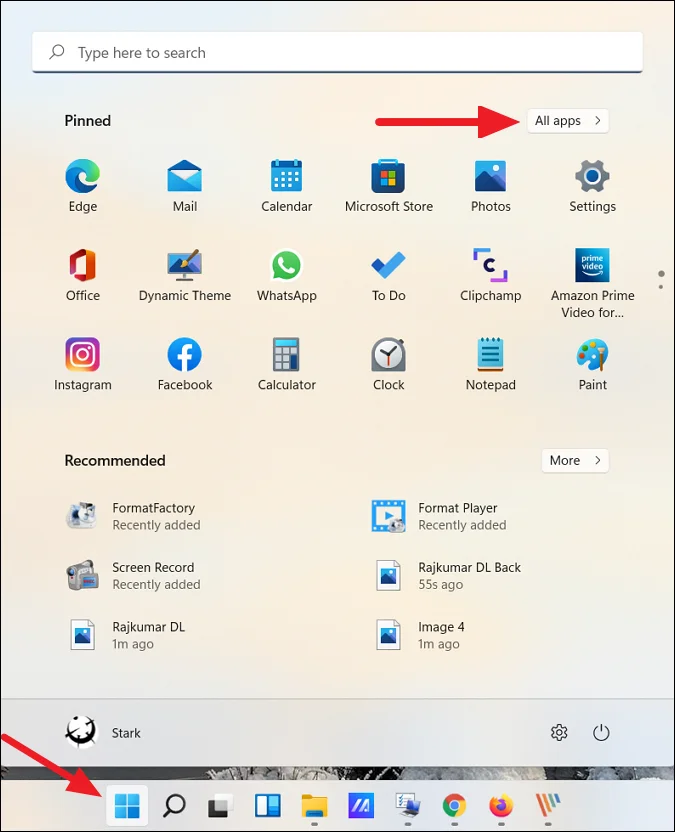 Uygulamalar Windows 11 bilgisayar ekranına nasıl getirilir?