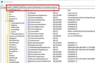 Instructions pour désactiver (éteindre) Bing sur le menu Démarrer de Windows 10