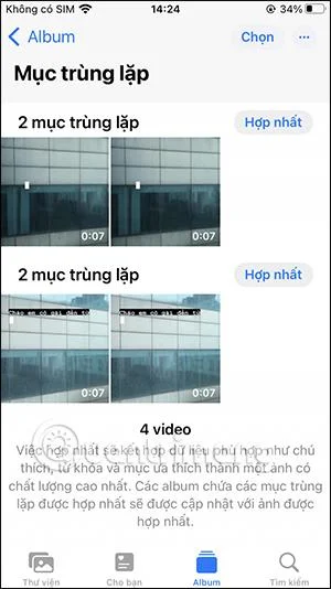 İPhone'da yinelenen fotoğraf ve videolar nasıl silinir
