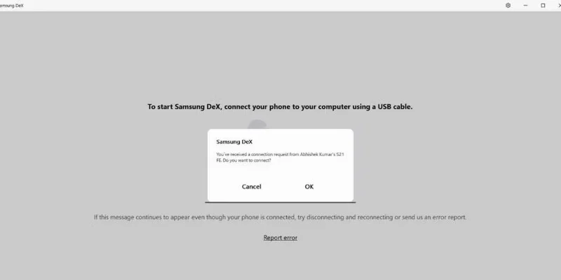 Samsung DeX gebruiken om Galaxy-telefoons op Windows 11 te bedienen