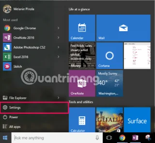 Bagaimana untuk menyesuaikan jubin pada menu Mula Windows