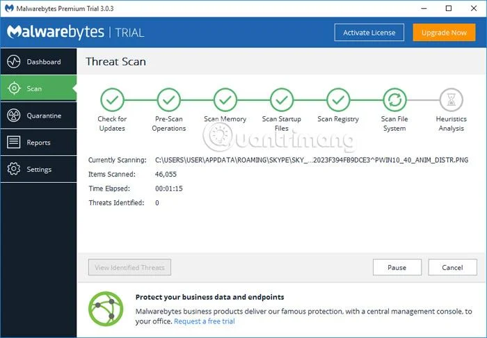 Buang virus dengan berkesan dengan perisian Malwarebytes Premium