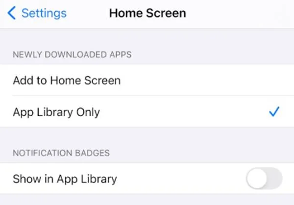 Comment masquer les pages d'application sur iPhone