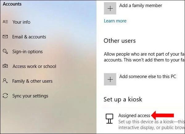Windows 10'da Kiosk Modu nasıl etkinleştirilir
