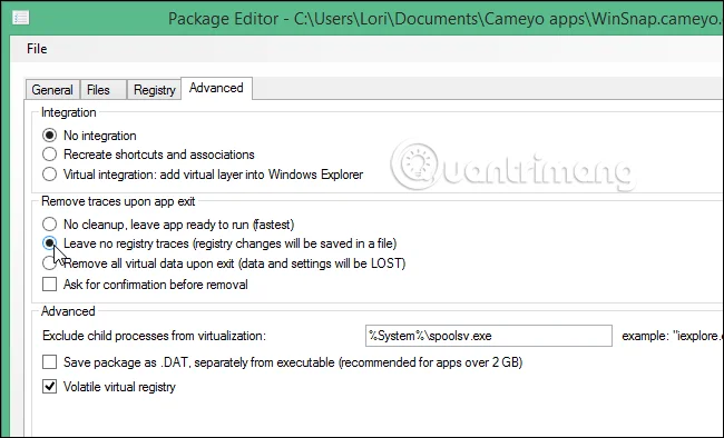 Cameyo kullanarak Windows'ta yazılımın taşınabilir sürümleri nasıl oluşturulur?