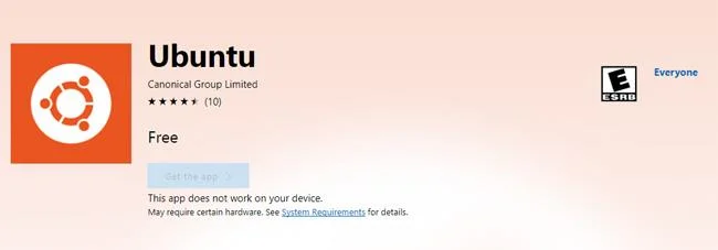Ubuntu'yu doğrudan Windows Mağazasından indirin arkadaşlar