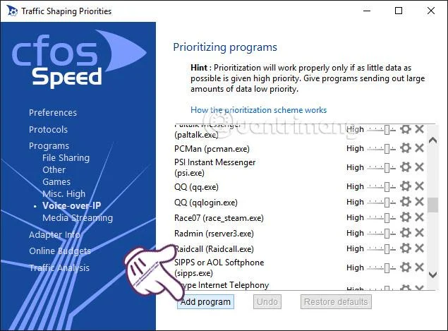Bagaimana untuk meningkatkan kelajuan sambungan Internet dengan cFosSpeed