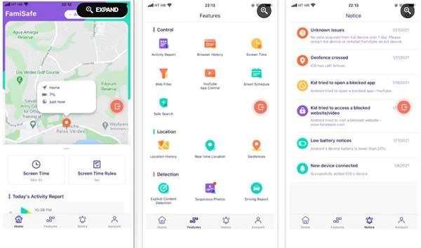 Aplikasi terbaik untuk memantau kanak-kanak menggunakan telefon
