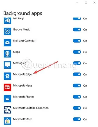 Microsoft Edge'in arka planda çalışması nasıl durdurulur?