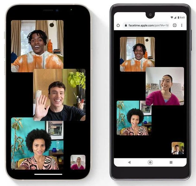 Ciri baharu dalam FaceTime pada iOS 15