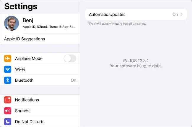 Bagaimana untuk mengemas kini iPad kepada versi terkini iPadOS